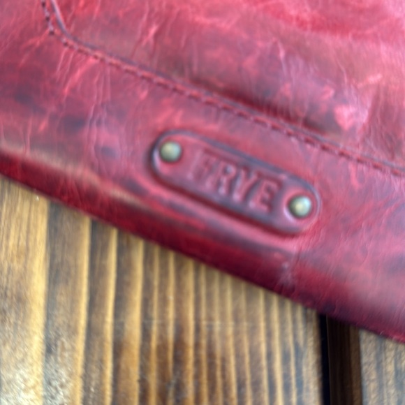 Frye Red Melissa Wristlet. Gently worn.
